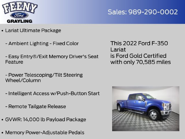 Certified 2022 Ford F350 Lariat w/ Lariat Ultimate Package AWD/4WD image 24