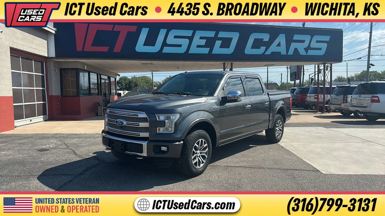 Used 2016 Ford F150 Platinum w/ Equipment Group 701A Luxury
