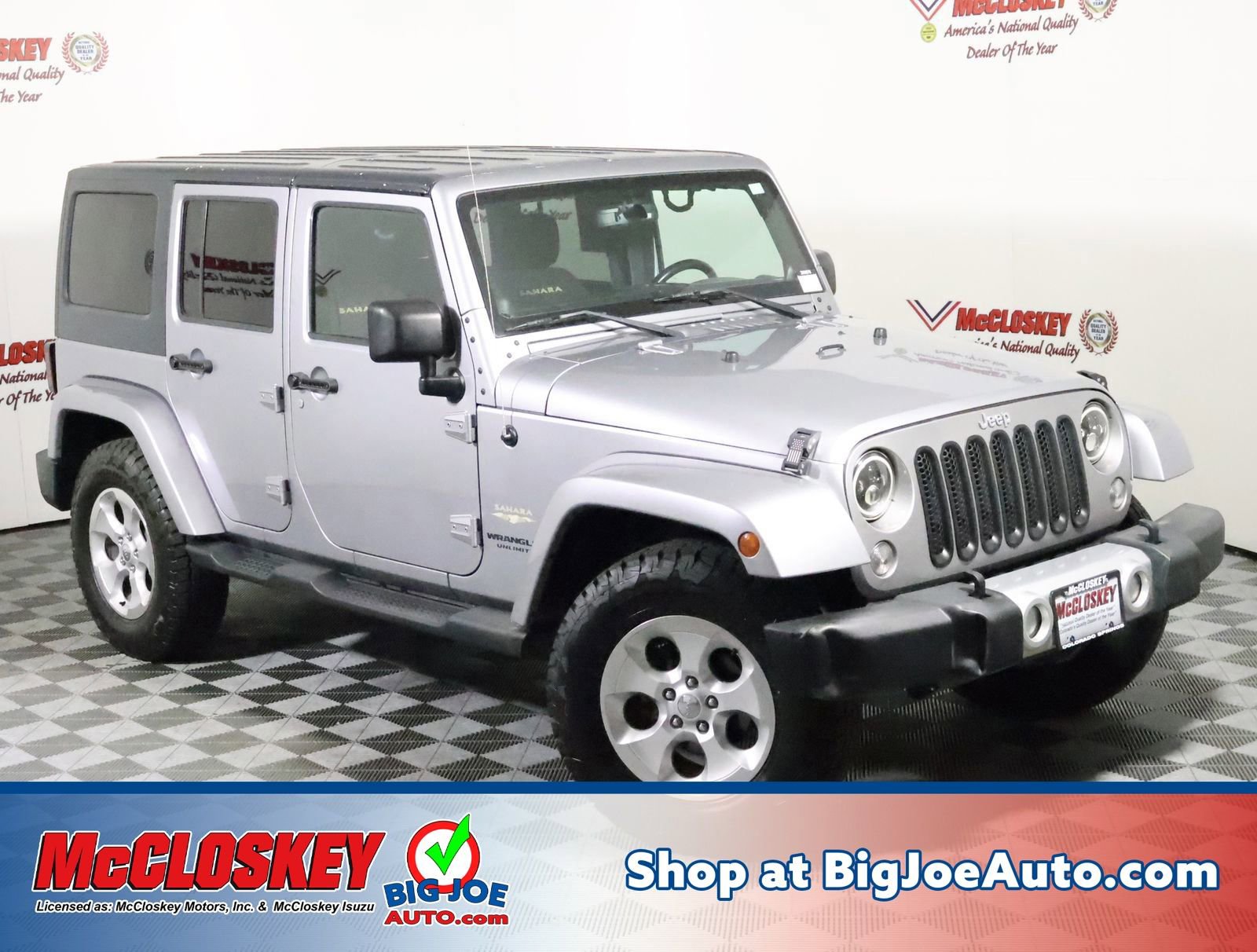 Used 2014 Jeep Wrangler Unlimited Sahara w/ Dual Top Group image 1