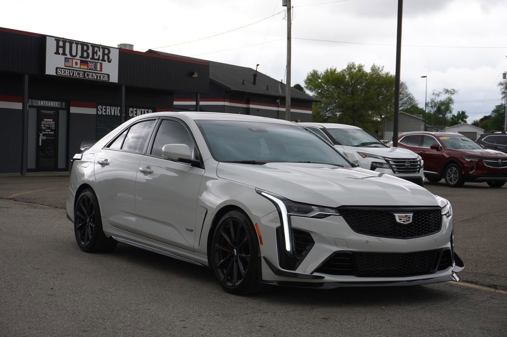 Used 2022 Cadillac CT4 V Blackwing w/ Carbon Fiber 1 Package RWD image 9