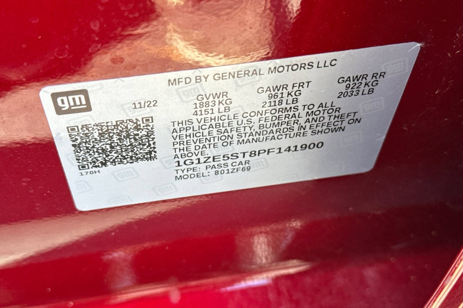 Used 2023 Chevrolet Malibu LT w/ LPO, Floor Liner Package FWD image 34
