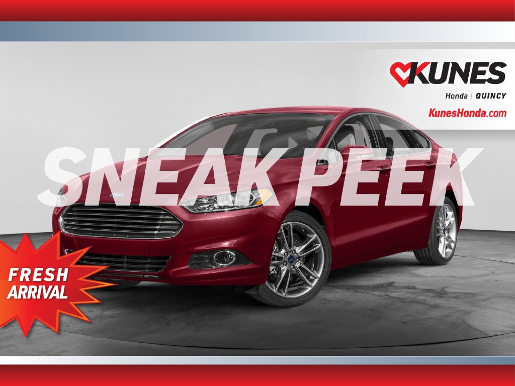 Used 2015 Ford Fusion Titanium