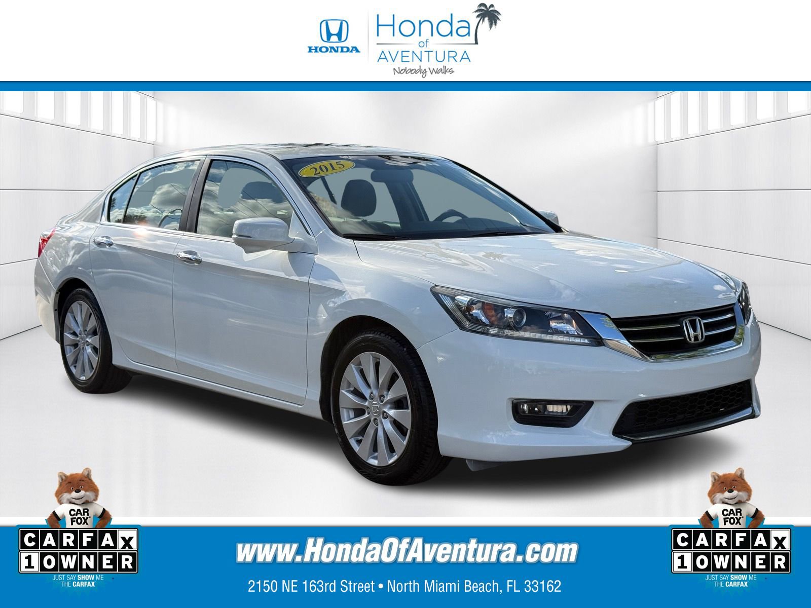 Used 2015 Honda Accord EX image 1