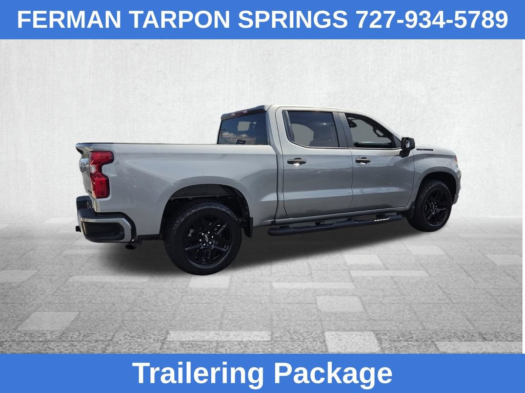 Certified 2024 Chevrolet Silverado 1500 Custom w/ Turbomax Blackout Package RWD image 13