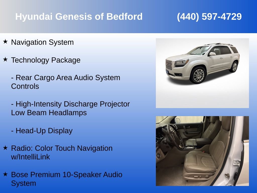 Used 2016 GMC Acadia Denali image 7