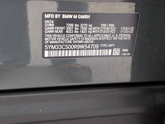 Used 2024 BMW XM Label Red w/ M Driver's Package AWD/4WD image 25