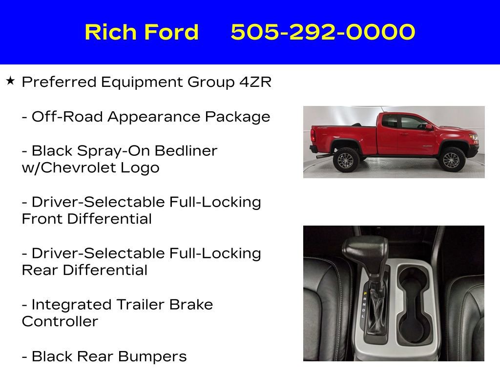 Used 2018 Chevrolet Colorado ZR2 AWD/4WD image 11