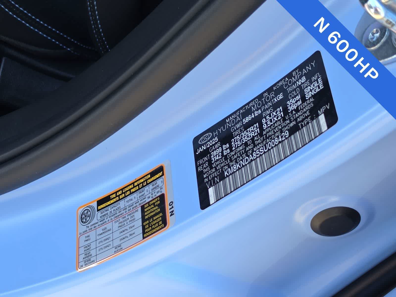 Certified 2025 Hyundai Ioniq 5 N AWD/4WD image 25