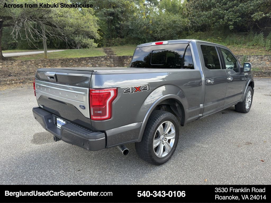 Used 2016 Ford F150 Platinum w/ Equipment Group 701A Luxury image 4