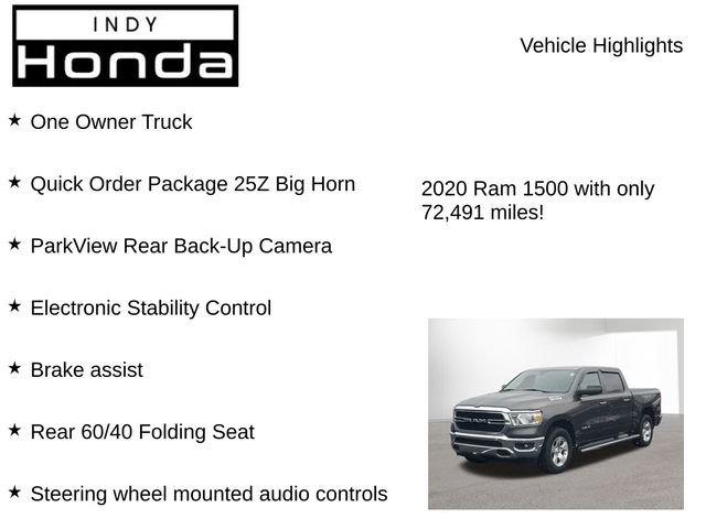 Used 2020 RAM 1500 Big Horn image 8
