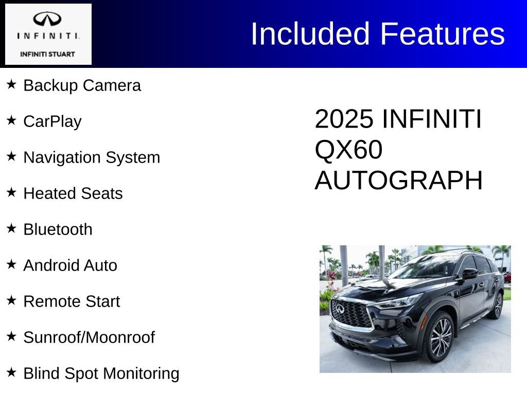 Used 2025 INFINITI QX60 Autograph w/ Cargo Package video 2