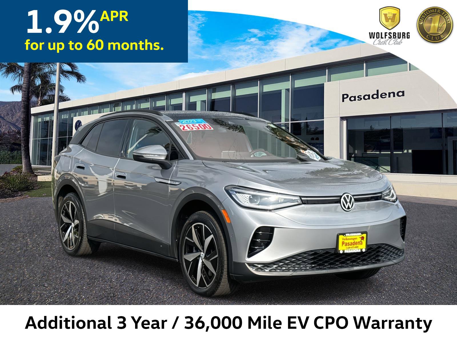 Certified 2023 Volkswagen ID.4 Pro S