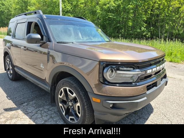 Used 2022 Ford Bronco Sport Outer Banks w/ Tech Package AWD/4WD video 1