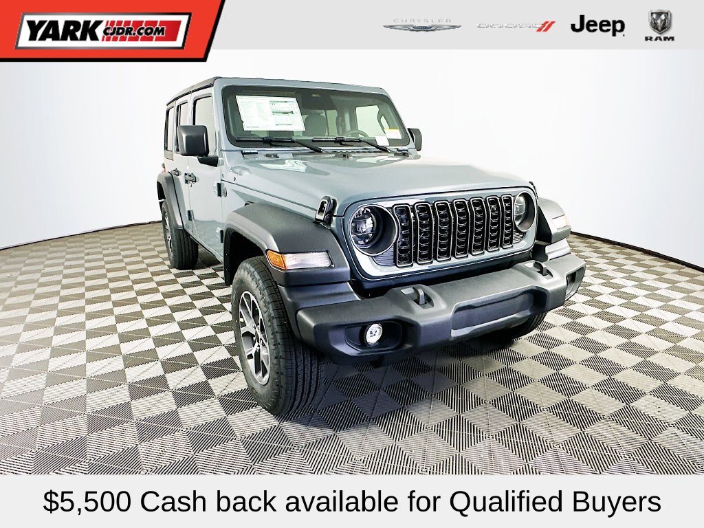 New 2026 Jeep Wrangler Unlimited Sport AWD/4WD 360° Tour
