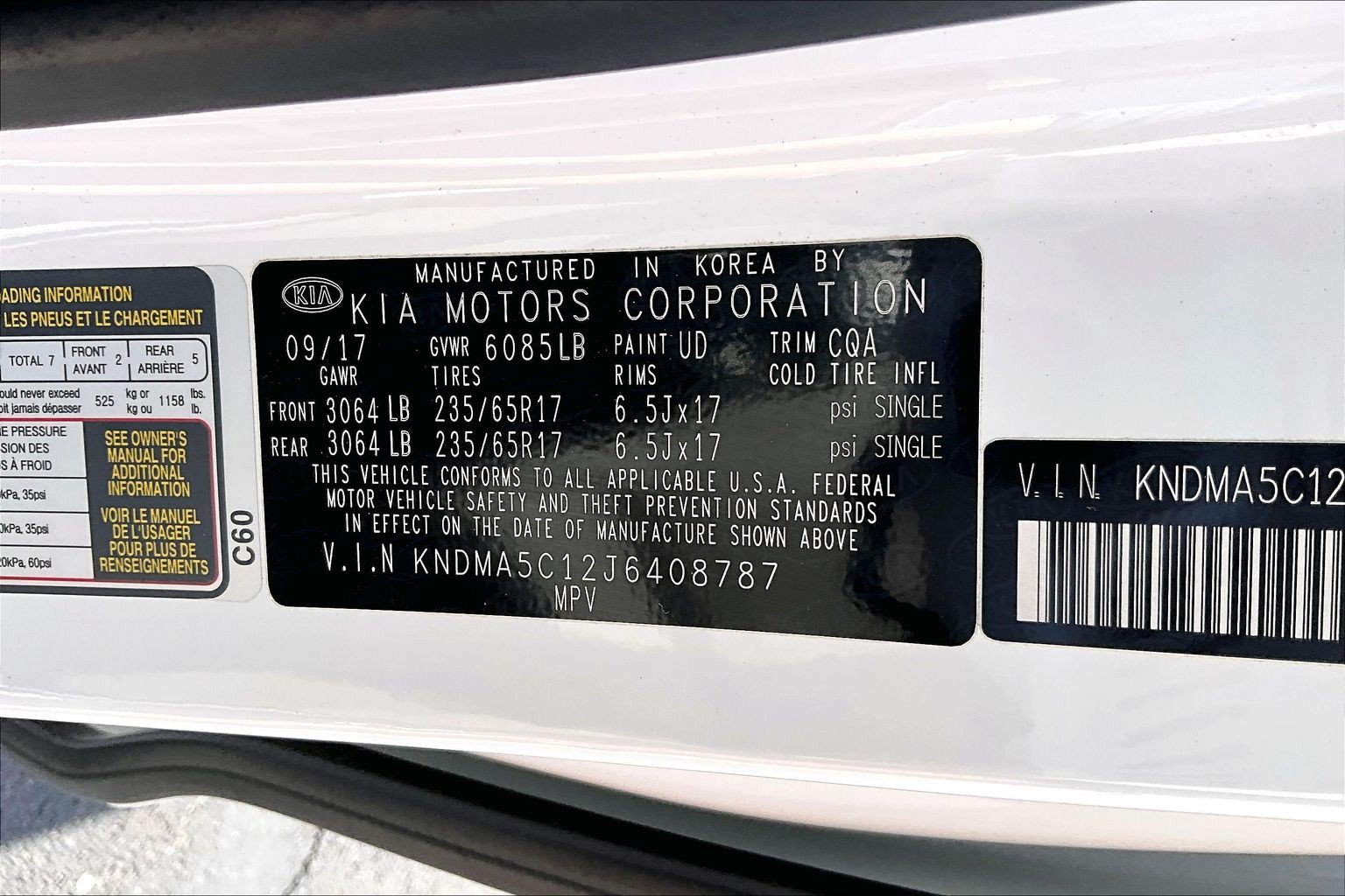 Used 2018 Kia Sedona L FWD image 34