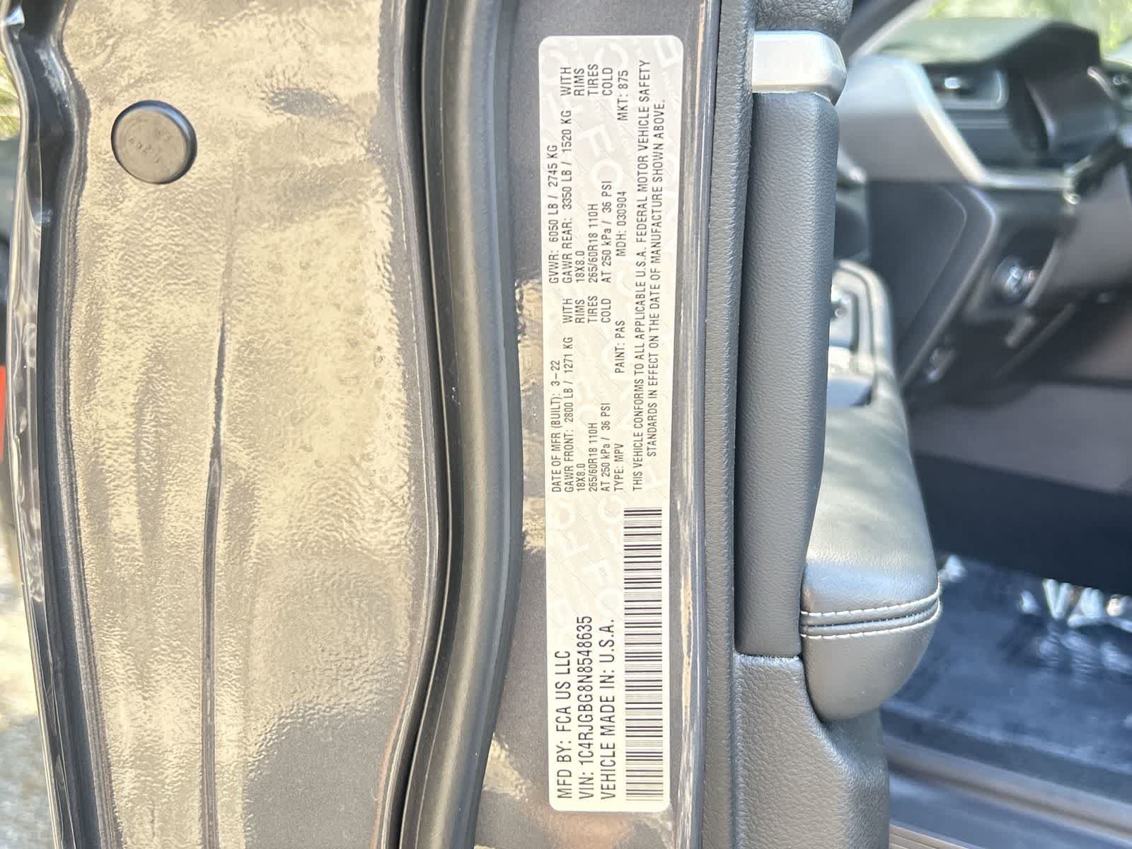 Used 2022 Jeep Grand Cherokee Limited RWD image 2