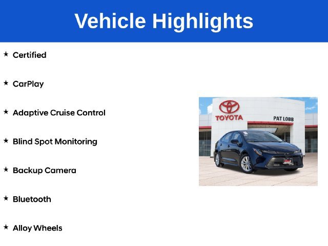 Certified 2026 Toyota Corolla LE w/ LE Premium Package FWD image 5