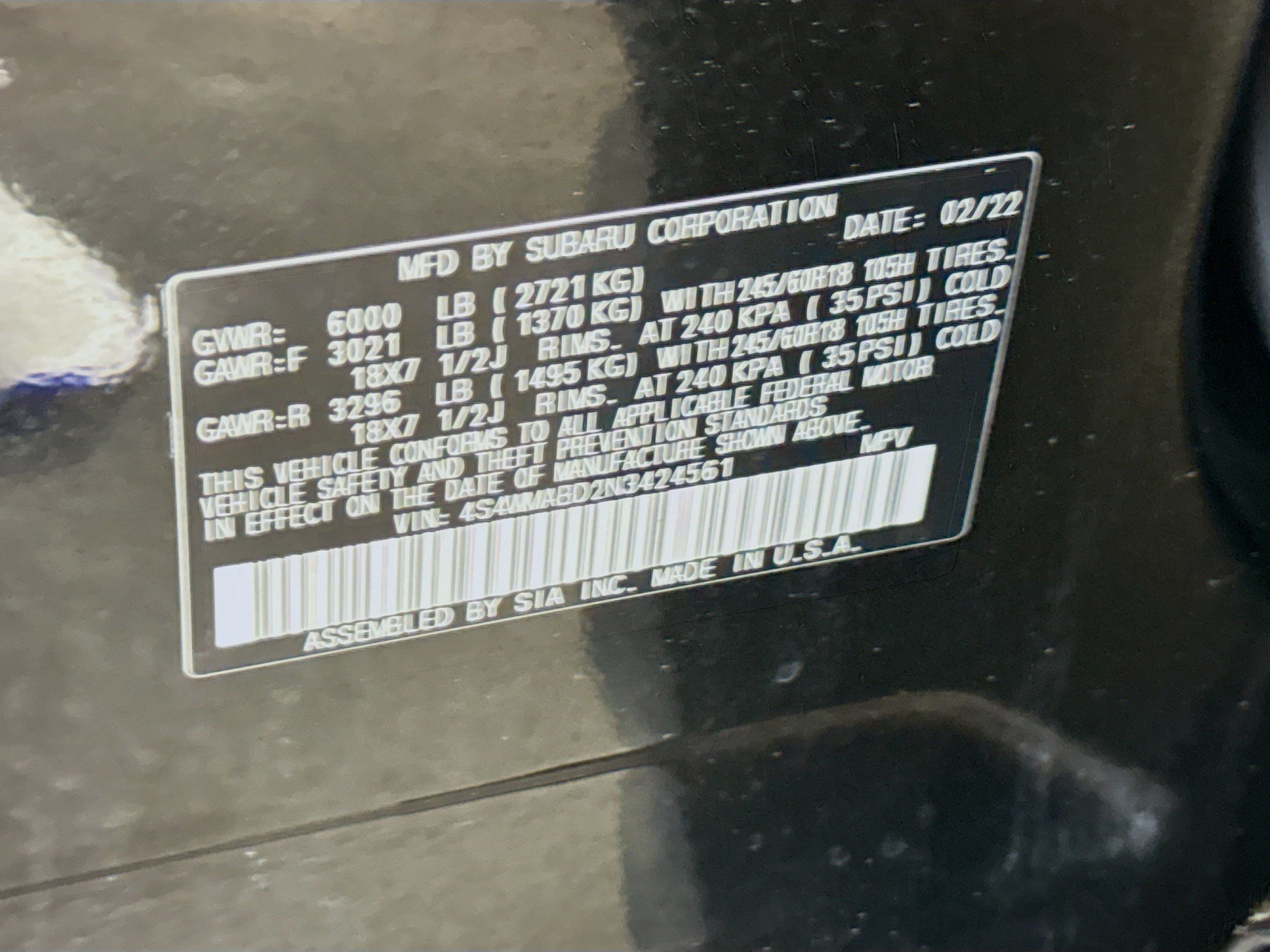 Used 2022 Subaru Ascent Premium AWD/4WD image 39