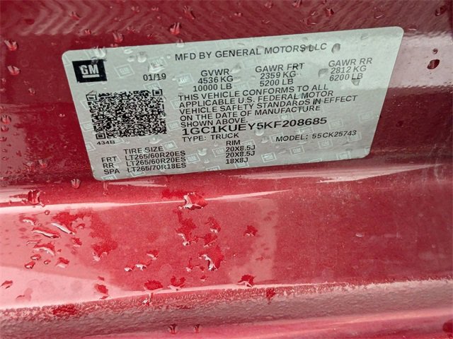 Used 2019 Chevrolet Silverado 2500 High Country w/ Duramax Plus Package image 69