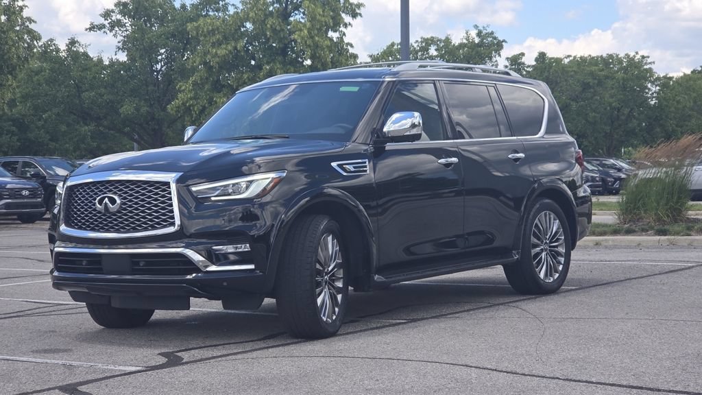 Used 2021 INFINITI QX80 Sensory w/ Cargo Package AWD/4WD image 4