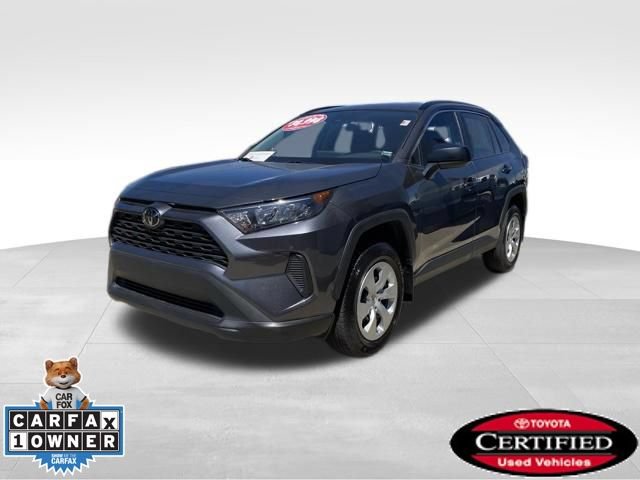 Certified 2021 Toyota RAV4 LE AWD/4WD image 1
