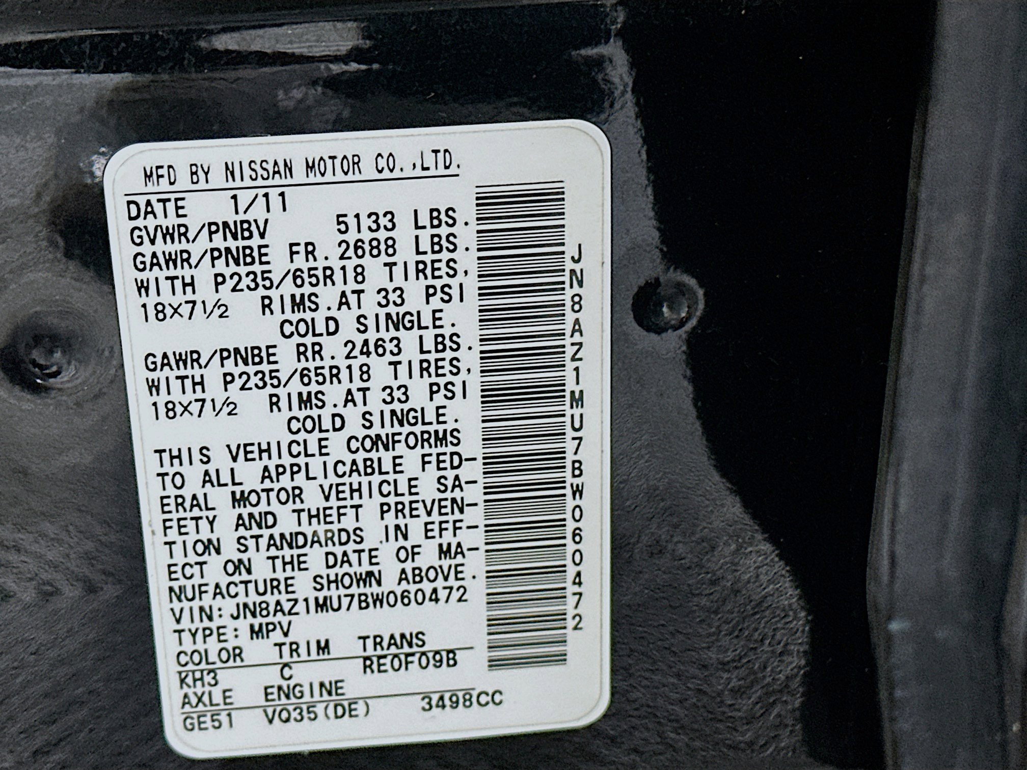 Used 2011 Nissan Murano SL image 12