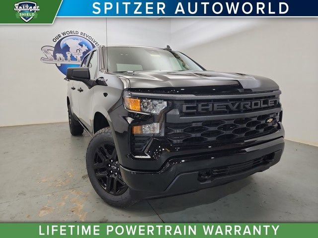 New 2026 Chevrolet Silverado 1500 Custom w/ Turbomax Blackout Package image 1