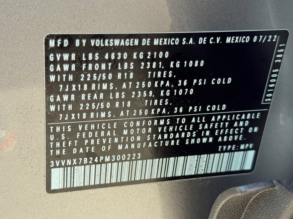 Used 2023 Volkswagen Taos SE AWD/4WD image 22