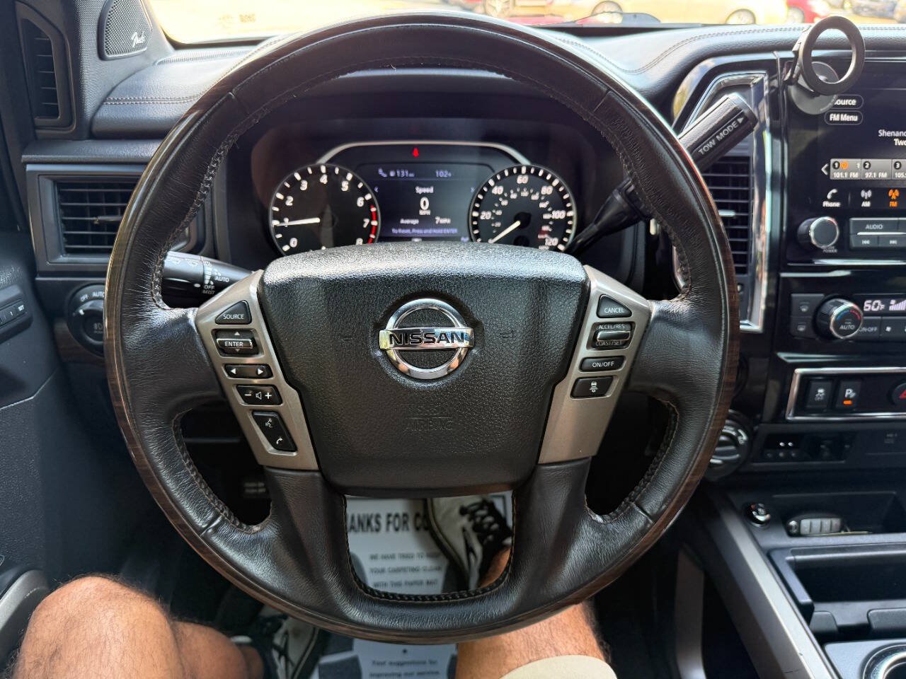 Used 2021 Nissan Titan Platinum Reserve w/ Moonroof Package AWD/4WD image 36