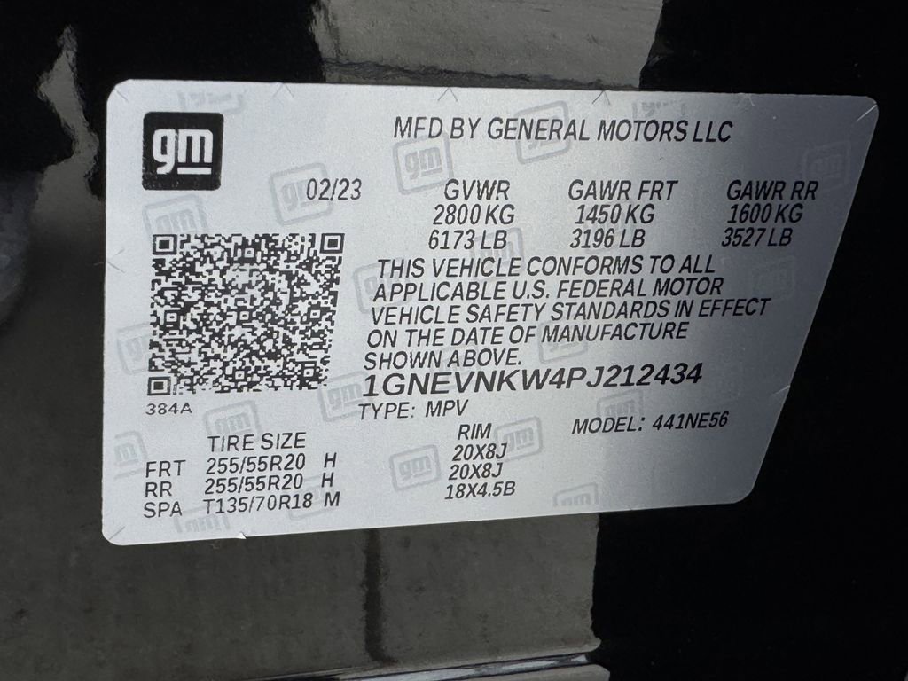 Used 2023 Chevrolet Traverse High Country w/ LPO, Floor Liner Package AWD/4WD image 33