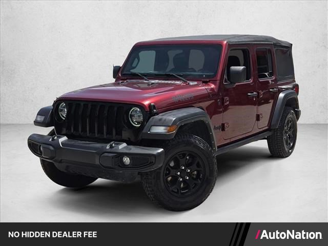 Used 2021 Jeep Wrangler Unlimited Sport AWD/4WD image 1