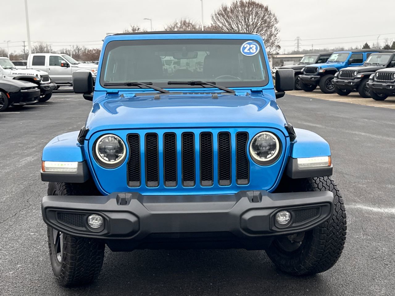 Used 2023 Jeep Wrangler Sahara w/ LED Lighting Group image 8