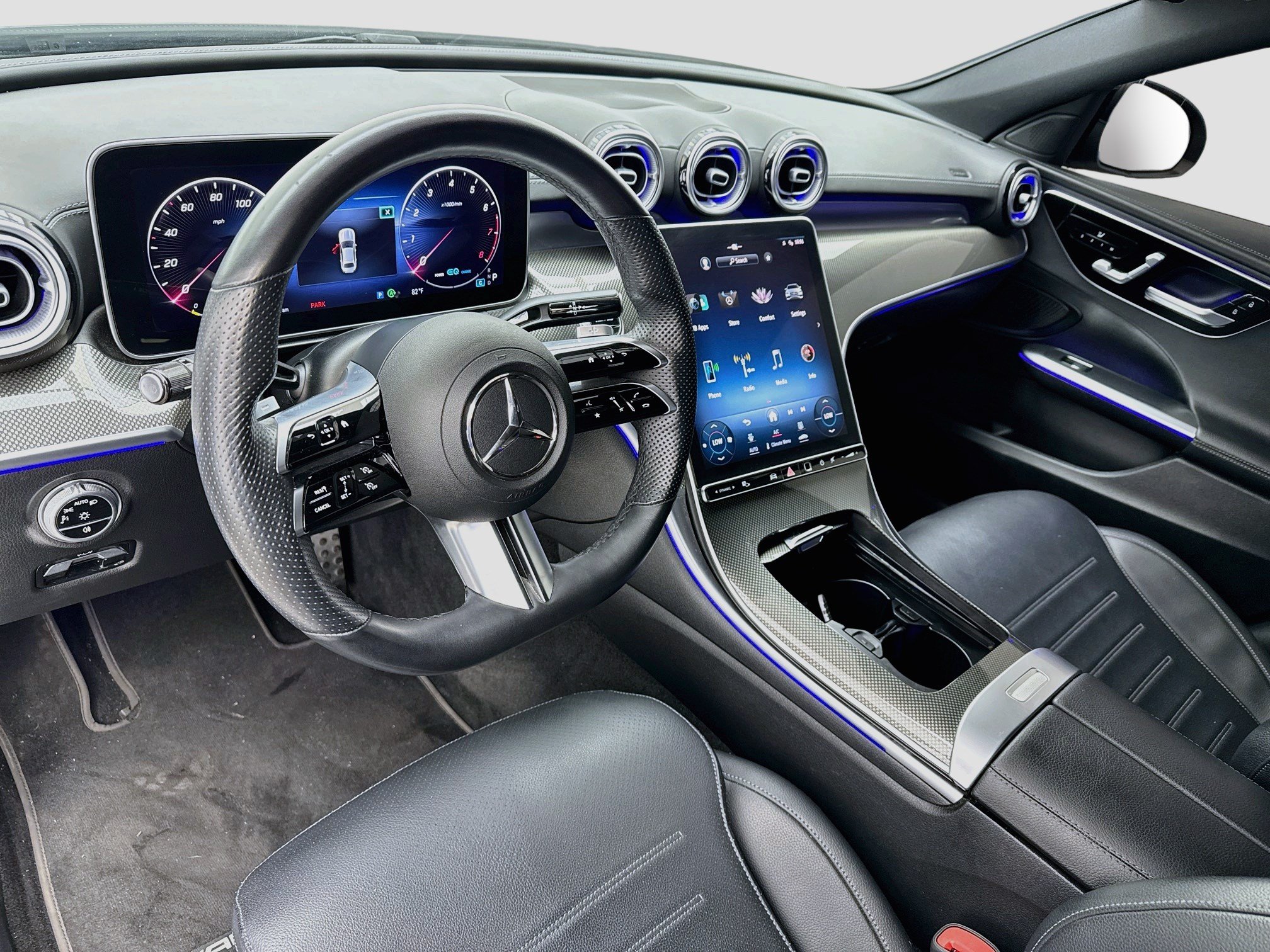 Used 2022 Mercedes-Benz C 300 Sedan w/ AMG Line w/ Night Package image 7