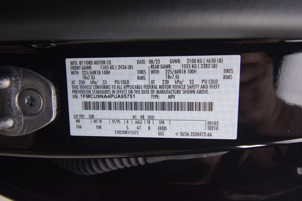 Used 2023 Ford Escape ST-Line Select w/ Tech Pack #1 AWD/4WD image 29