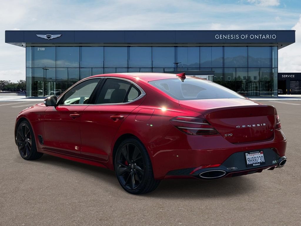 Used 2023 Genesis G70 3.3T w/ Sport Prestige Package RWD image 6