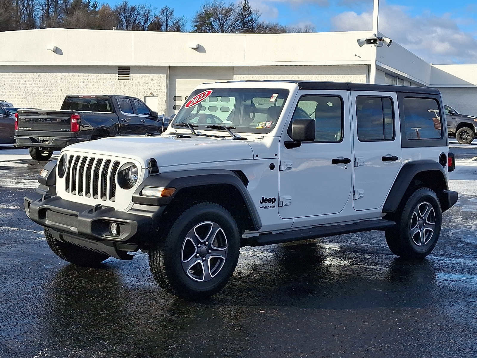 Used 2022 Jeep Wrangler Unlimited Sport image 3