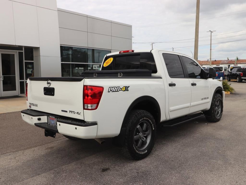 Used 2015 Nissan Titan PRO-4X w/ Pro-4x Luxury Package AWD/4WD image 16