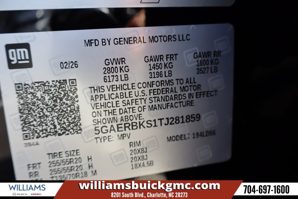 New 2026 Buick Enclave Sport Touring w/ Power Package FWD image 29