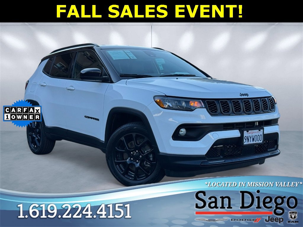 Certified 2024 Jeep Compass Latitude w/ Altitude Special Edition