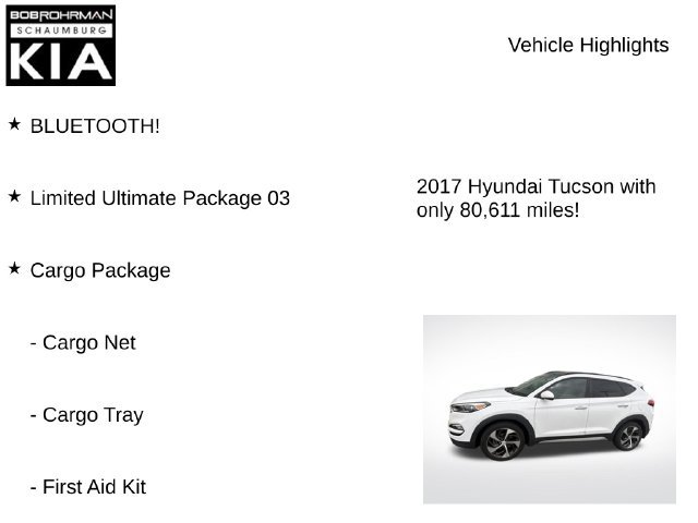 Used 2017 Hyundai Tucson Limited w/ Limited Ultimate Package 03 AWD/4WD image 7