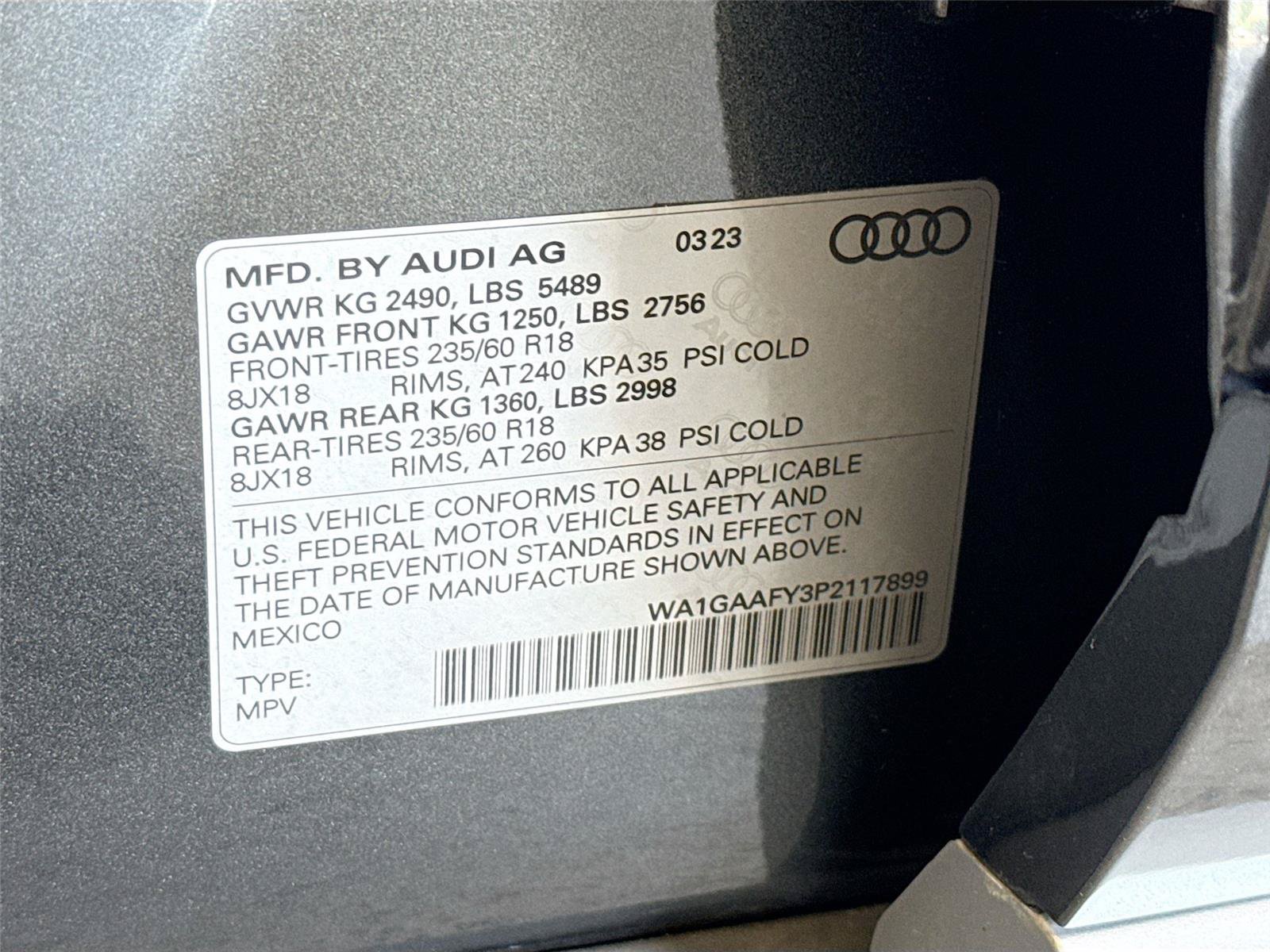 Certified 2023 Audi Q5 2.0T Premium w/ Convenience Package AWD/4WD image 32