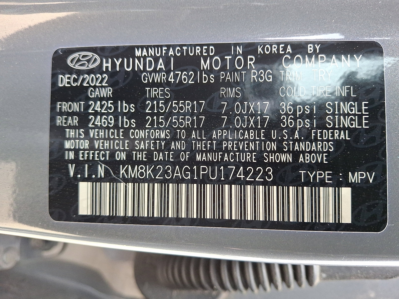 Certified 2023 Hyundai Kona SE w/ Cargo Package image 27