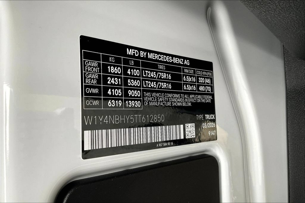 New 2026 Mercedes-Benz Sprinter 2500 image 11
