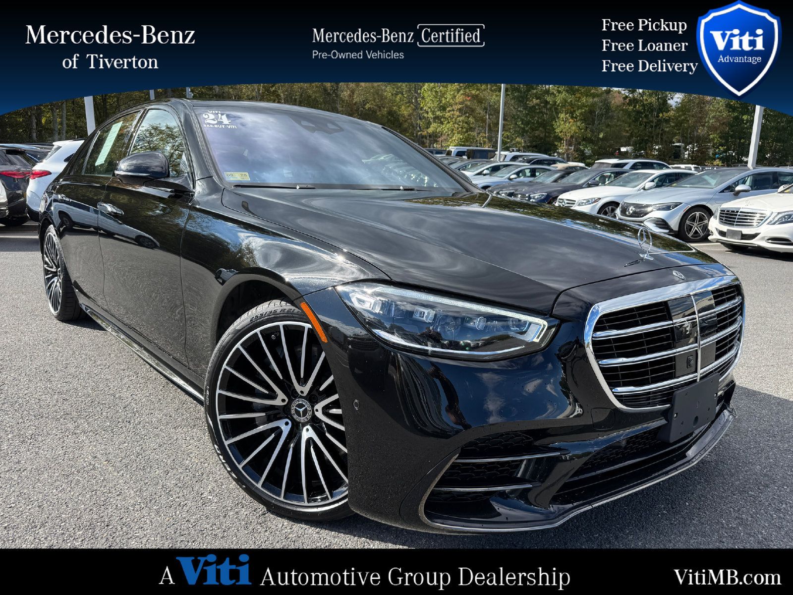 Certified 2024 Mercedes-Benz S 580 4MATIC Sedan image 1
