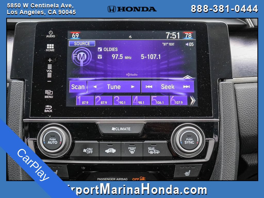 Used 2017 Honda Civic EX-T image 11