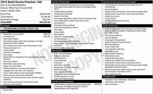 Used 2015 Buick Encore Premium video 2