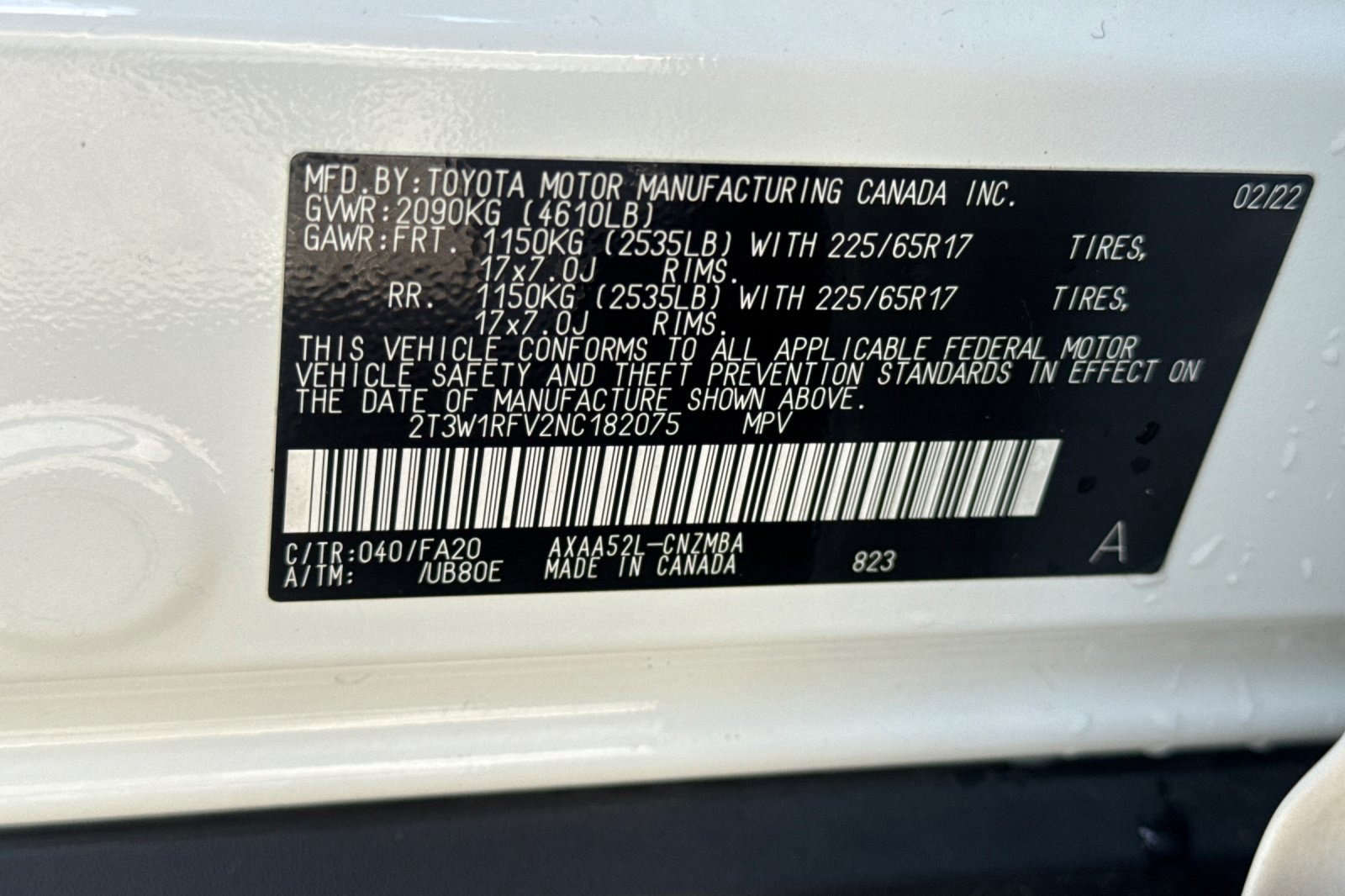 Used 2022 Toyota RAV4 XLE w/ Convenience Package image 19