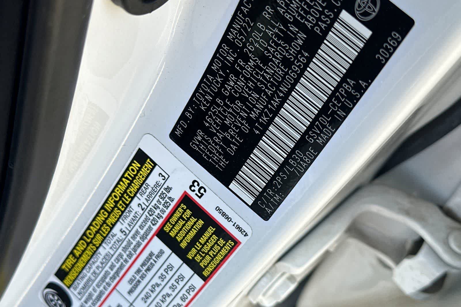 Used 2022 Toyota Camry XSE w/ Navigation Package FWD image 30