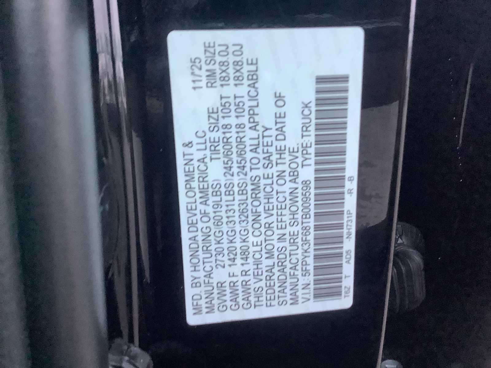 New 2026 Honda Ridgeline TrailSport image 21