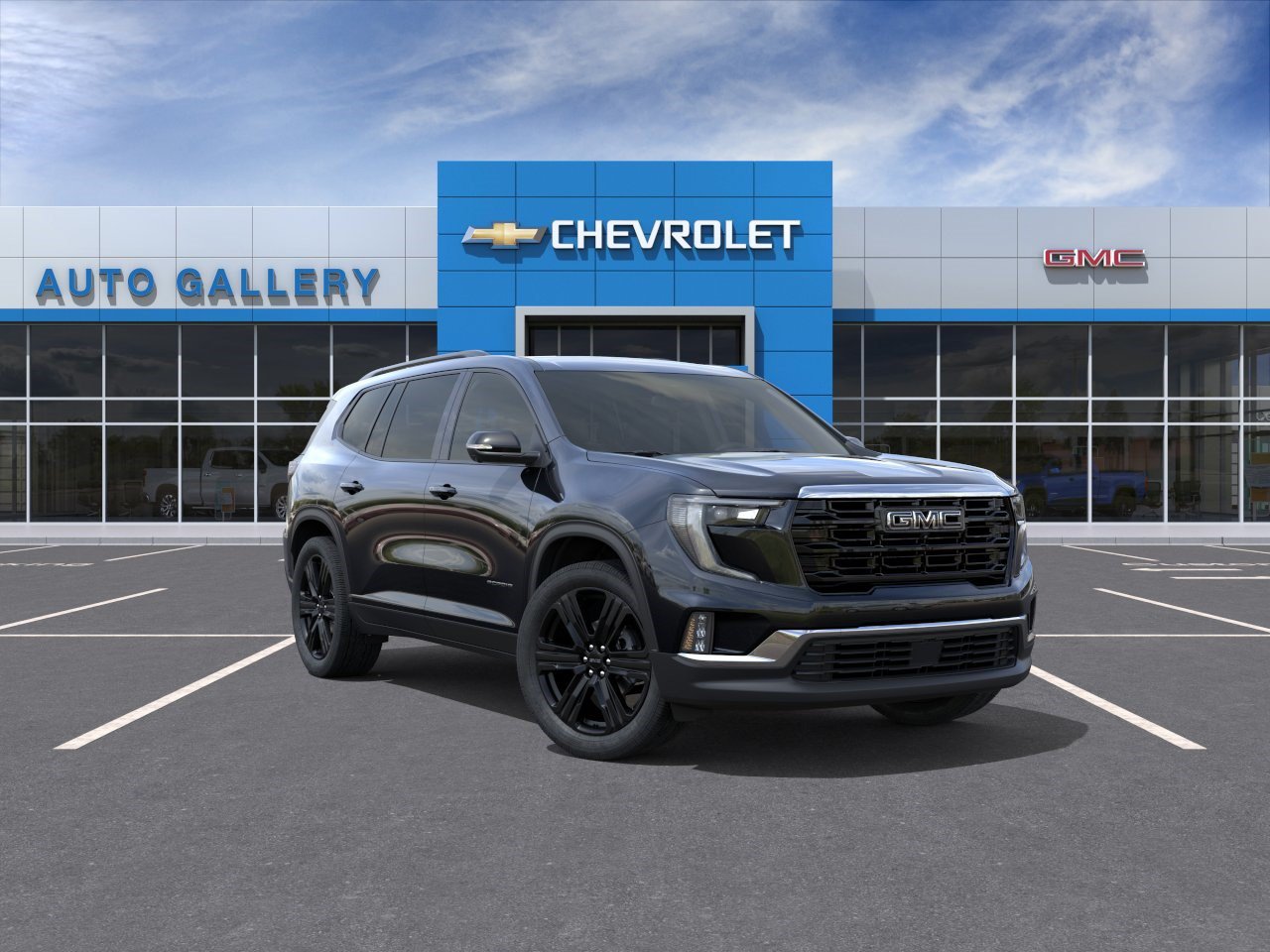 New 2026 GMC Acadia Elevation w/ Black Edition